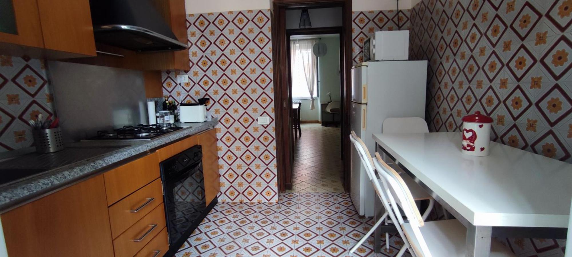 Bilocale San Paolo Metro B Up To 5 Guests *